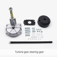 Kit de conversion de moteur hors-bord pour commande avant/à l'étrier (kit de système de commande de direction à distance) compatible avec les moteurs hors-bord Yamaha