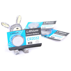 Batería de botón de litio CR2032 plateada de 3V con certificación CCC para reloj, audífono, control remoto, llave, báscula electrónica, repuesto - Product Image 3