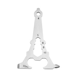 Outdoor Multi Functional Tool Card Stainless Steel Portable Keychain Repair Disassembly Shark Shape - Product Image 3