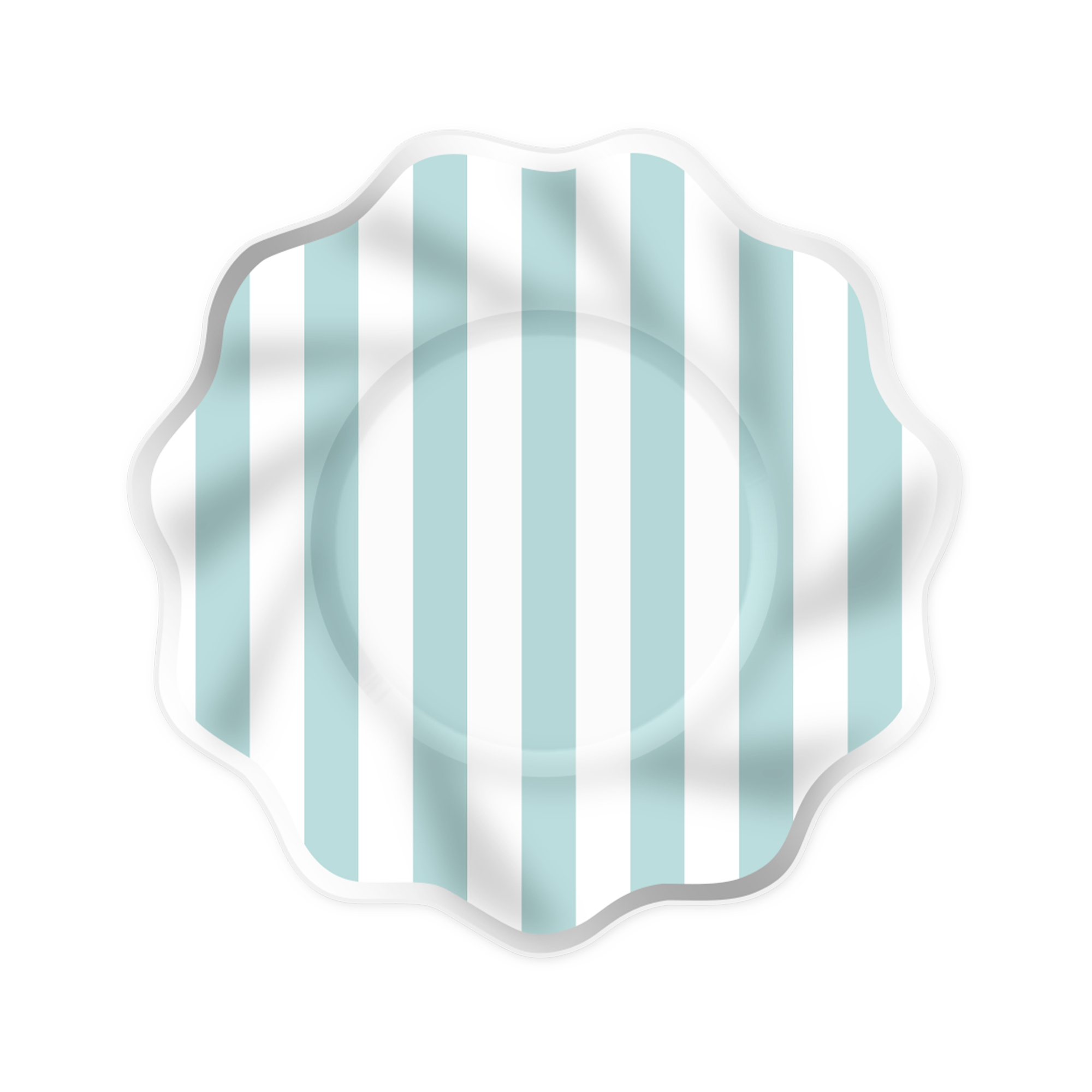 Plato de papel de 10.5 pulgadas * 8 unidades