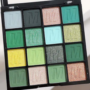 HUDAMOJI16 colores mate brillo sombra de ojos paleta de tonos tierra púrpura verde azul impermeable sombra de ojos estudiante maquillaje de ojos - Product Image 4