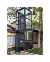 2-6-stöckiger Kleiner Wohnaufzug mit Getriebelosem AC-Antrieb Modernes Design für Haus/Villa-Nutzung