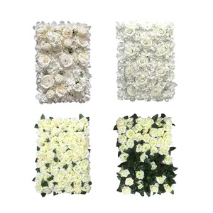 Hortensia blanca Artificial de lujo de alta calidad, flores de seda de plástico, telón de fondo decorativo para pared, centros de mesa de boda, florales - Product Image 3