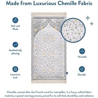 Collection de tapis de prière musulmans en polyester de qualité supérieure, lavables en machine