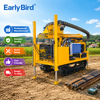 Machine de forage de puits peu profonds souterrains de 100 m à 300 m, équipement de forage de puits d'eau profonds, fabriqué en Chine