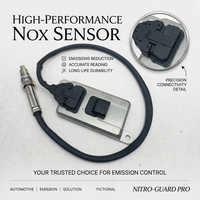 Sensor de NOx de 24V TB A2C91356600 SNS133B, Compatible con IVECO Citelis Eurocargo Diesel, Posttratamiento de Gases de Escape, 1 Año de Garantía