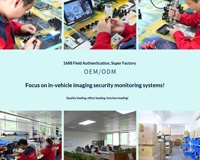 Nouvel accessoire de bus en plastique avec détection d'angle mort (BSD) par IA intelligente, haut-parleur de sécurité pour l'ingénierie du revêtement de sol, fonctionnement silencieux