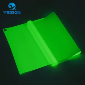 YESION Manufacturer 퍼프 htv 열 transfer 비닐 easyweed 퍼프 비닐 열 transfer 3d vinil textil glow in the dark