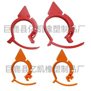 Dispositif d'avertissement de serrage et de desserrage de écrous réglables, jaune fluorescent, en plastique, pour réparation de roues de voiture, 18-24 mm - Product Image 4