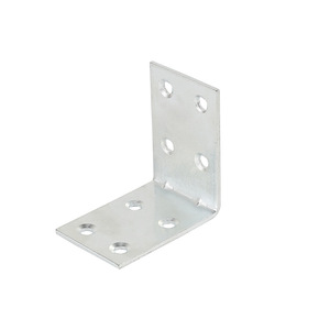 Support d'angle en zinc à 90 degrés en forme de L pour connecteurs d'étagères de meubles, accessoire de quincaillerie durable - Product Image 2
