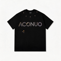 T-shirt pour homme personnalisé en coton 100% avec logo imprimé, manches courtes, été, rétro, créatif, amusant, lettres brodées, tissé, nouveau design