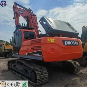 Excavadora de cadenas DOOSAN DX225LC-9C DX300LC de 22 toneladas, usada, equipo de construcción pesado, liquidación, disponible en stock. - Product Image 3