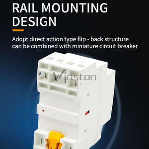 Nhà Máy Giá WCT 16A <span class=keywords><strong>Single</strong></span> <span class=keywords><strong>Phase</strong></span> 1 2 3 4 Người Ba Lan Từ Modular AC Hộ Gia Đình <span class=keywords><strong>Contactor</strong></span> - Product Image 4