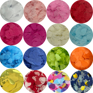 Sac OPP de 100 grammes avec impression de logo personnalisée, emballage de vente au détail, confettis en forme de cœur, papier de soie de 17 grammes pour le remplissage de ballons et de piñatas - Product Image 6