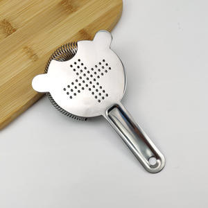 Colador de Barra de Acero Inoxidable, Filtro Cruzado Reutilizable, Herramienta de Barman Plateada XR6015 - Product Image 5