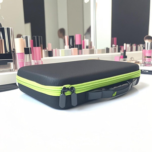 Grande boîte de rangement en EVA avec fermeture à glissière, grande capacité, mousse prédécoupée DIY, sac de transport pour appareil photo, électronique, outils - Product Image 2