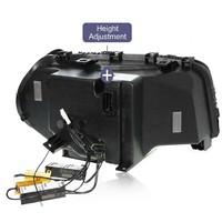 Pour BMW X3 E83, ensemble de phares LED, style flèche, modifié, double couleur, DRL, clignotant, projecteur laser, phare avant, plug and play, 06-10