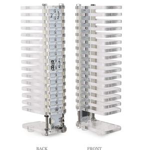 KS16 Kit Penganalisa Spektrum Audio Musik, USB 5V LED Layar Tingkat Kubus Kristal Fantasi Spektrum Suara VU <span class=keywords><strong>Meter</strong></span> Yang Sangat Akurat - Product Image 3