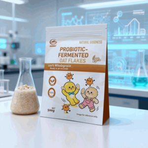 प्रोबायोटिक किण्वित ओट फ्लेक्स, दैनिक नाश्ते के लिए पूरे अनाज तत्काल जई अनाज - Product Image 3