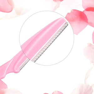 Navaja para Cejas Simple de 14.5 cm, Herramienta de Maquillaje de Acero Inoxidable con Cuchilla Afilada para Raspar la Cara y los Ojos - Product Image 3