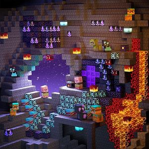 Chất lượng cao từ khối xây dựng khối Nhựa Magma hang sci-fi cảnh Halloween ý tưởng quà tặng cho trẻ em lứa tuổi khác nhau trực tiếp - Product Image 6
