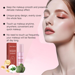 Vente en gros Spray de réglage hydratant mat résistant à l'eau utilisable avant après le maquillage - Product Image 5