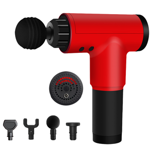 Animales <span class=keywords><strong>Hyper</strong></span> <span class=keywords><strong>Volt</strong></span> Cuerpo de alta velocidad Giratorio Viaje Doble vibración muscular Pistola de masaje para tendinitis Masaje de percusión - Product Image 6