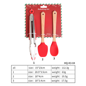 Ensemble de cuisson pour enfants de qualité alimentaire 5 pièces outils de cuisson non toxiques pour enfants spatule en silicone emporte-pièces rouleau à pâtisserie fouet pinces - Product Image 6