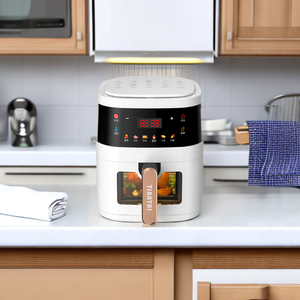 Petits appareils électroménagers en gros Four grille-pain intelligent <span class=keywords><strong>Friteuse</strong></span> à air visible 5,5 l Poêle à frire électrique - Product Image 5