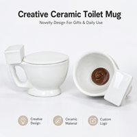 Mug Kopi Keramik 3D Kreatif Unik yang Dapat Disesuaikan, Cangkir Porselen Unik dengan Desain Khusus untuk Penggunaan Pribadi