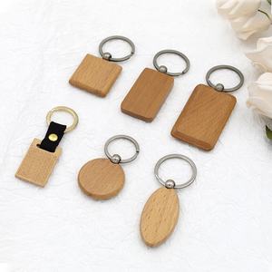 Оптовые экологичные прочные заготовки для сублимации: деревянные брелоки, аксессуары для гравировки, индивидуальные брелоки - Product Image 2