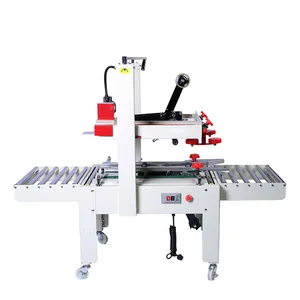 Manuel e-ticaret FXJ6050 özel Logo ayarlanabilir yükseklik geniş paketi karton kutu süt karton Sealers Machine