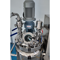 Homogénéisateur à vide pour mayonnaise, machine mélangeuse émulsifiante en acier inoxydable avec système froid ou chaud