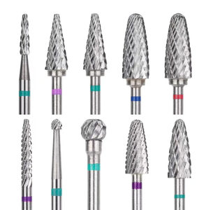 Conical Cross Cut Tungsten Carbide Nail <b>Drill</b> <b>Bit</b> Cuticle Dead Skin Removal Grinding Head for Manicure - Product Image 2