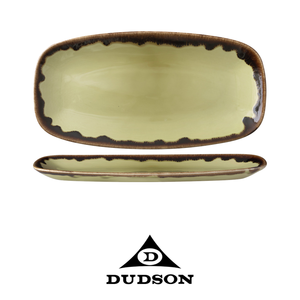 Plateau de service rectangulaire Harvest Green 30 × 15,3 cm en céramique Dudson Ceramicadecoratamano - Product Image 4