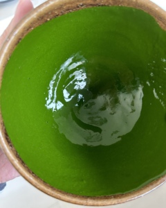 Bubuk Matcha daun murbei organik, teh hijau sangat halus untuk memanggang teh susu dipasangkan dengan aroma organik tanpa butiran - Product Image 4