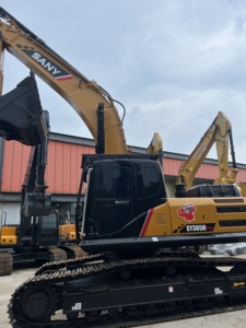 รถขุดตีนตะขาบ SY365H Pro มือสอง ขนาด 36 ตัน เครื่องยนต์ Isuzu สภาพดี เครื่องจักรก่อสร้างระบบไฮดรอลิก มีสินค้าในสต็อก - Product Image 2