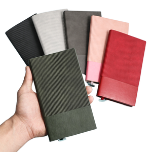 Handmade Vintage A5 du lịch máy tính xách tay Nhật Ký 100 sheets tùy chỉnh mềm da bìa cứng với may ràng buộc thả - Product Image 1