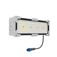 Module de projecteur LED 50W en aluminium moulé sous pression avec lentille PC + verre IP67 IK09 CRI70 Garantie 7 ans
