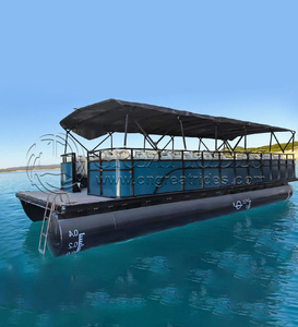 O barco 26-30 dos assentos do barco 26-30 do passageiro do pontão da liga de alumínio para o transporte da ilha - Product Image 6