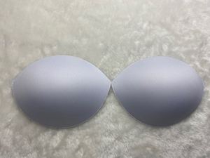 スポンジフォームカップクイックドライ白ヌード縫いブラカップ取り外し可能ブラジャーパッドビキニ用 - Product Image 2