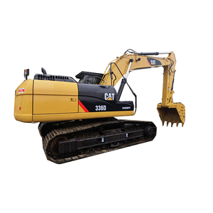 Excavadora sobre orugas CAT 336d usada en Japón, equipo de construcción de movimiento de tierras, rendimiento limpio, venta en la ciudad de Shanghai - Product Image 1