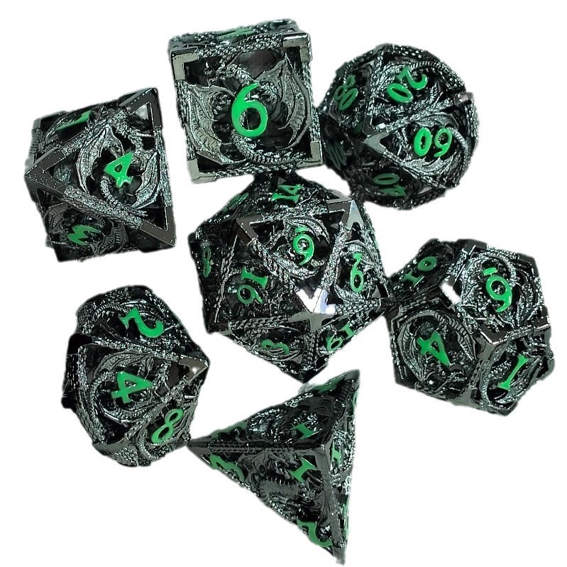 Gun black and green