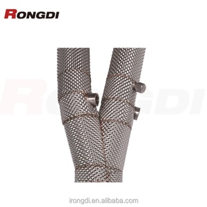 ท่อไอเสียแบบตรง RD Engine Custom Header Downpipe สำหรับ Lamborghini Aventador SVJ 2019+  แบบไหลอิสระ ทำจากสแตนเลส - Product Image 2