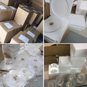 โต๊ะ<span class=keywords><strong>กาแฟ</strong></span>อะคริลิคขนาดเล็กโต๊ะข้างกลมโปร่งใสปรับแต่งได้สำหรับงานแต่งงาน - Product Image 5