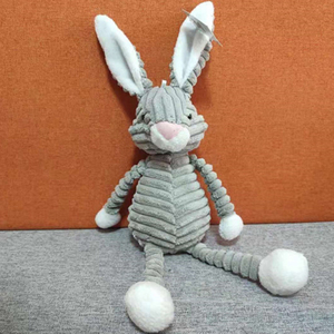 Jouets en <span class=keywords><strong>peluche</strong></span> couineurs pour chien, mignons, durables, animaux en <span class=keywords><strong>peluche</strong></span> indestructibles, écologiques, interactifs, amusants, jouets à mâcher pour chiots, en polyester - Product Image 5