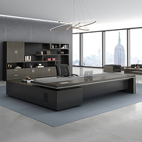 Bureau en forme de L, table de direction, mobilier de bureau design, nouveau bureau moderne
