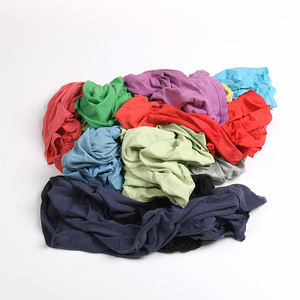 経済的なクリーニングクロス混合中古プリントダークラグカット中古服Tシャツクリーニングコットンラグ - Product Image 3