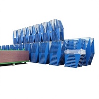 En gros, rayonnages à palettes en acier bleu pour entrepôts frigorifiques, rayonnages de stockage pour entrepôts frigorifiques de grande envergure, rayonnages de circulation pour entrepôts de la chaîne du froid alimentaire