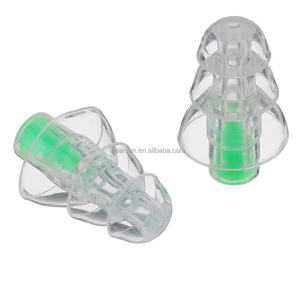 Bouchons D'oreille en Silicone Bouchons D'oreille Haute Fidélité pour Concerts Musiciens Motos <span class=keywords><strong>Oreilles</strong></span> Protéger La Sensibilité Au Bruit et Plus - Product Image 1